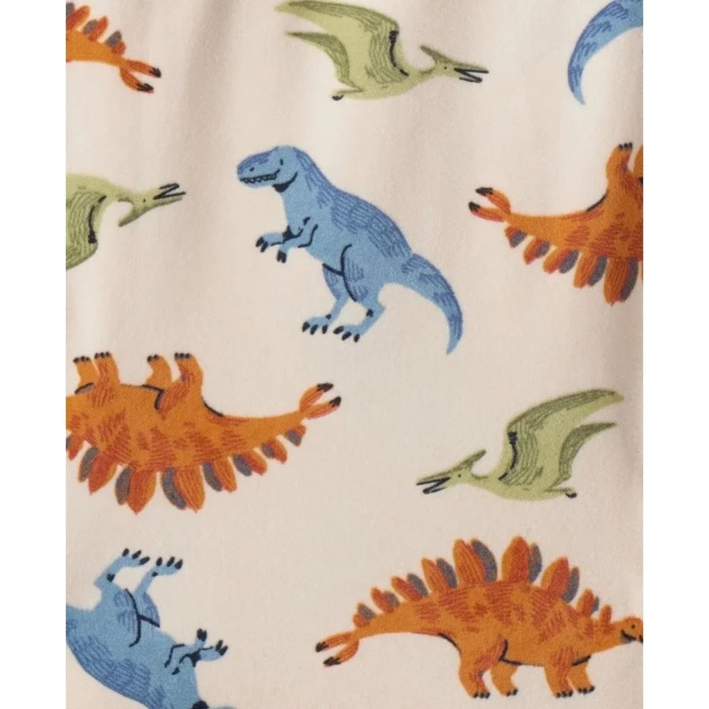 Carter's Dinosaur DreamPlush Dino Pajama Set Boy's 7 Velour Snug Fit Long Sleeve